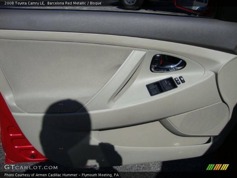 Barcelona Red Metallic / Bisque 2008 Toyota Camry LE