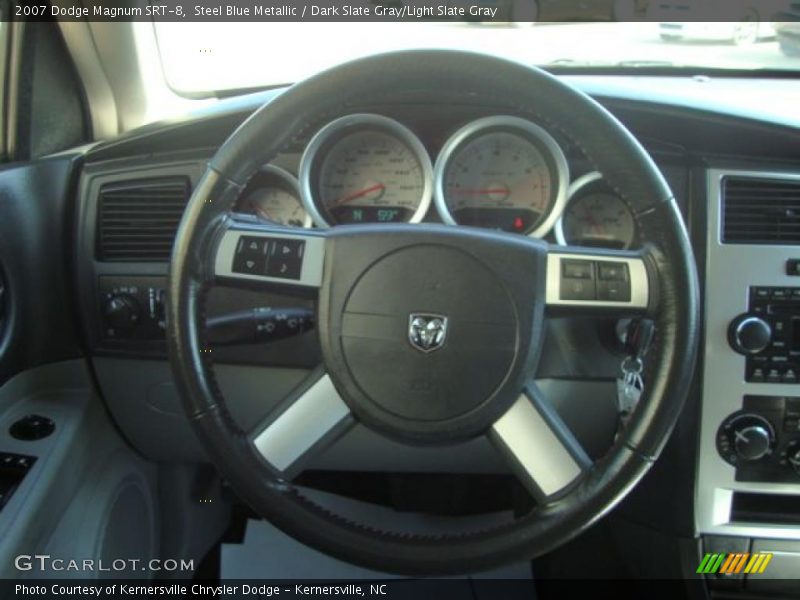 Steel Blue Metallic / Dark Slate Gray/Light Slate Gray 2007 Dodge Magnum SRT-8