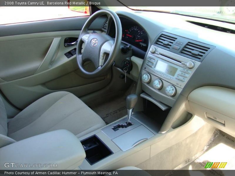 Barcelona Red Metallic / Bisque 2008 Toyota Camry LE