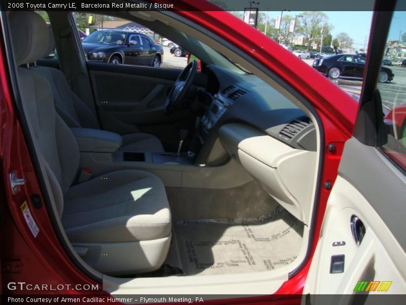 Barcelona Red Metallic / Bisque 2008 Toyota Camry LE