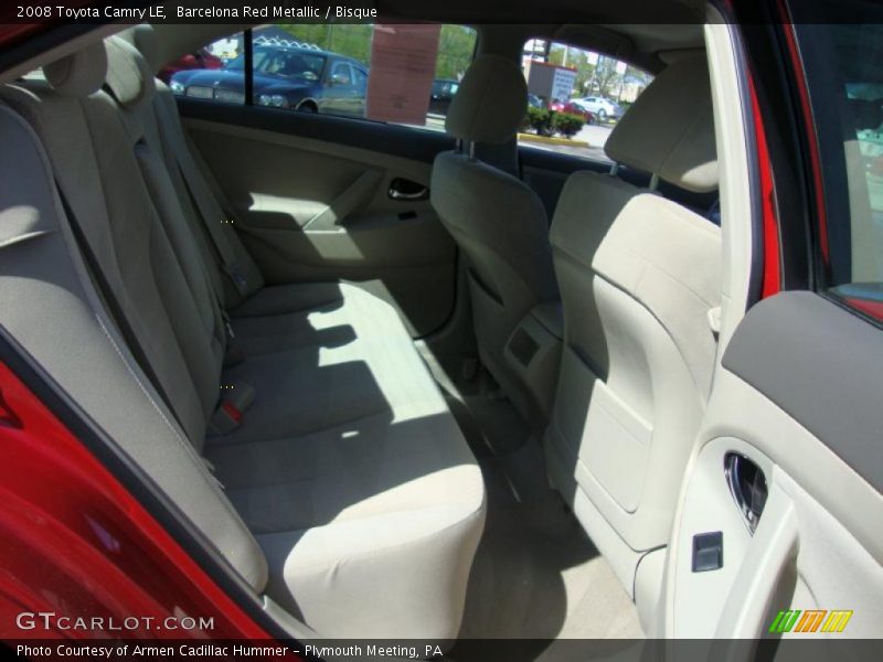 Barcelona Red Metallic / Bisque 2008 Toyota Camry LE
