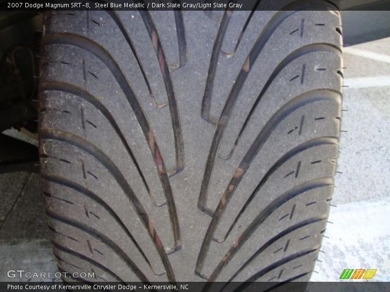 Steel Blue Metallic / Dark Slate Gray/Light Slate Gray 2007 Dodge Magnum SRT-8