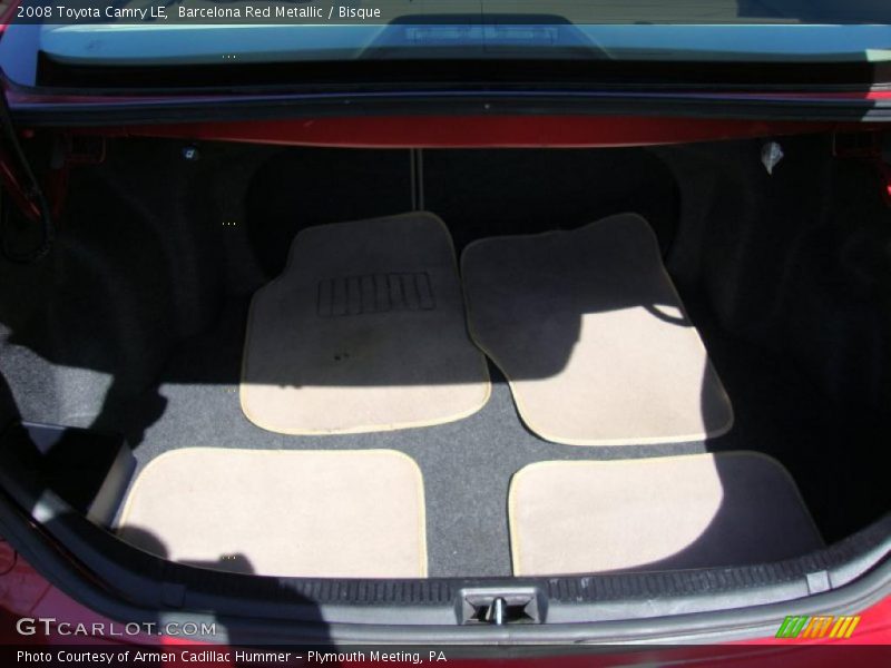 Barcelona Red Metallic / Bisque 2008 Toyota Camry LE