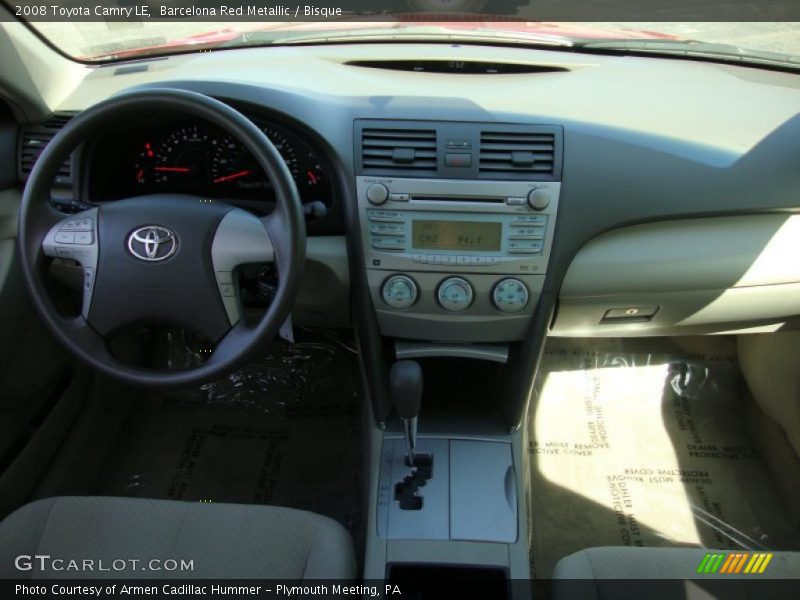 Barcelona Red Metallic / Bisque 2008 Toyota Camry LE