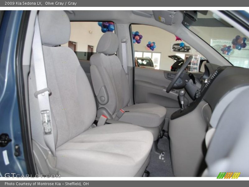 Olive Gray / Gray 2009 Kia Sedona LX