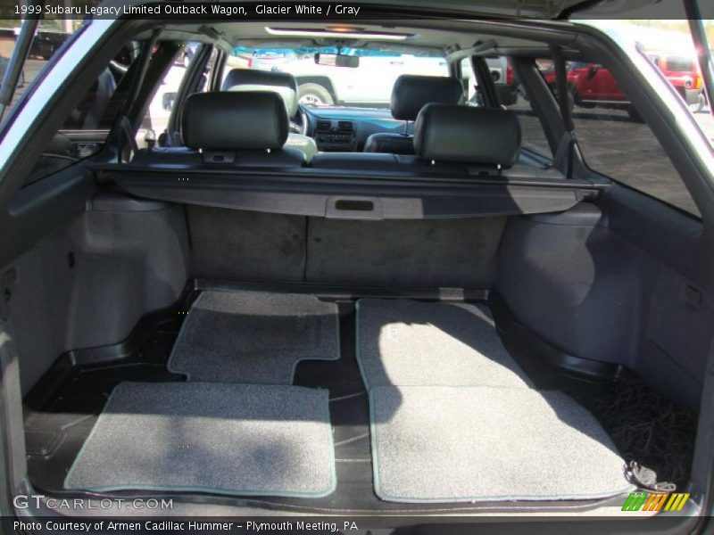 Glacier White / Gray 1999 Subaru Legacy Limited Outback Wagon