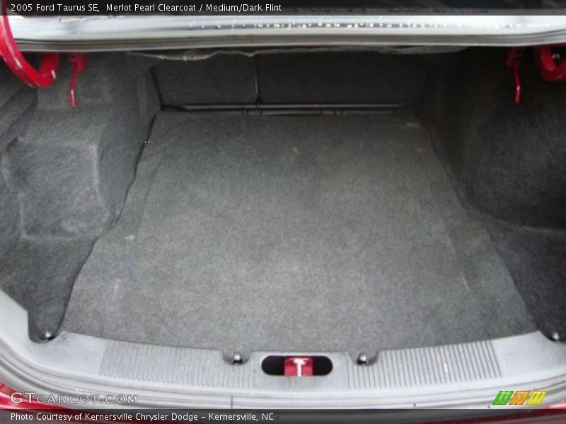 Merlot Pearl Clearcoat / Medium/Dark Flint 2005 Ford Taurus SE