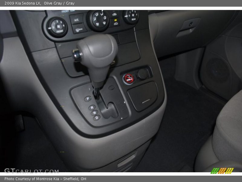 Olive Gray / Gray 2009 Kia Sedona LX