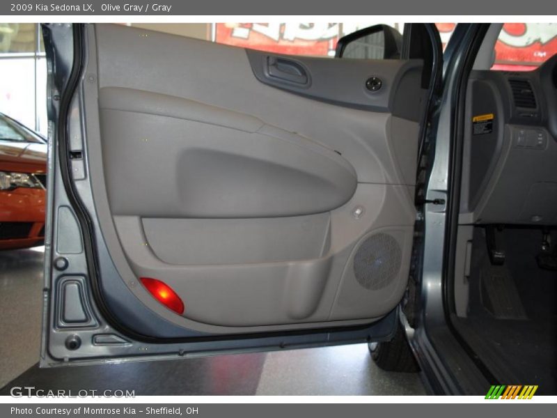 Olive Gray / Gray 2009 Kia Sedona LX