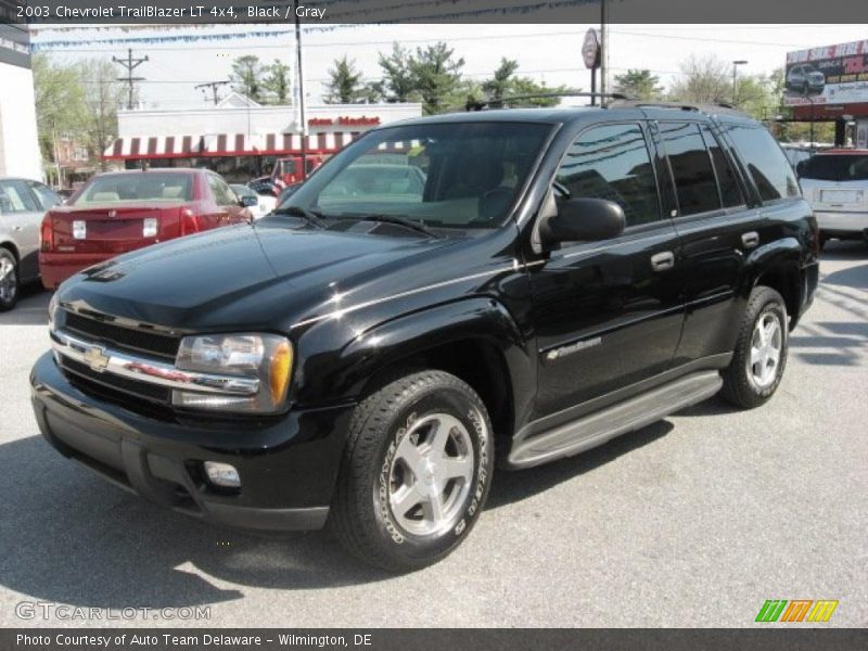 Black / Gray 2003 Chevrolet TrailBlazer LT 4x4