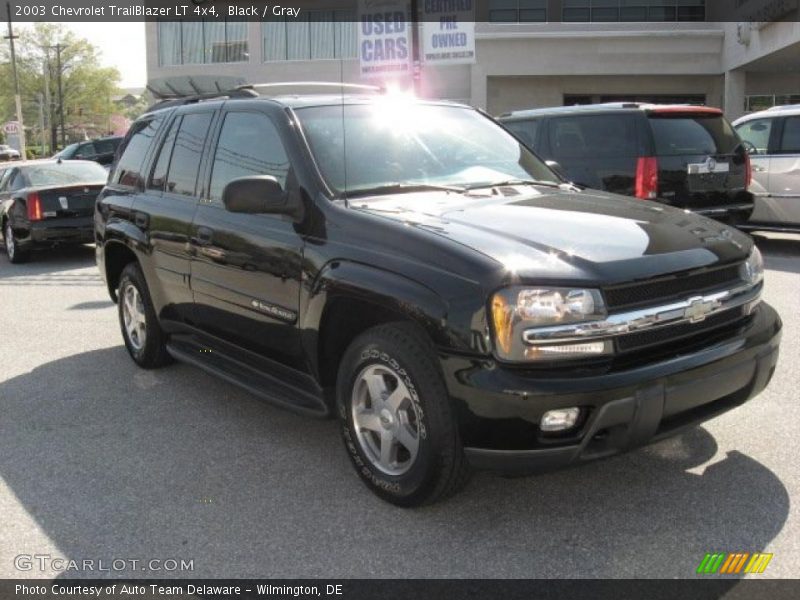 Black / Gray 2003 Chevrolet TrailBlazer LT 4x4