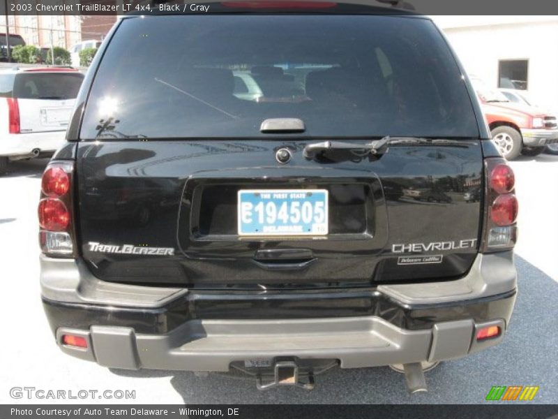 Black / Gray 2003 Chevrolet TrailBlazer LT 4x4