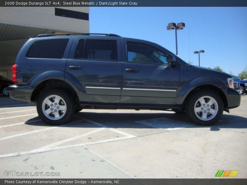 Steel Blue Metallic / Dark/Light Slate Gray 2008 Dodge Durango SLT 4x4