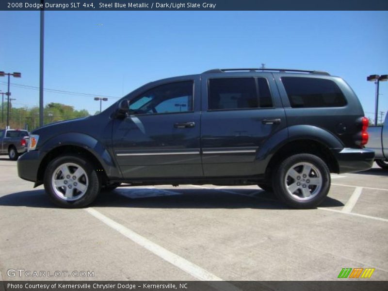Steel Blue Metallic / Dark/Light Slate Gray 2008 Dodge Durango SLT 4x4