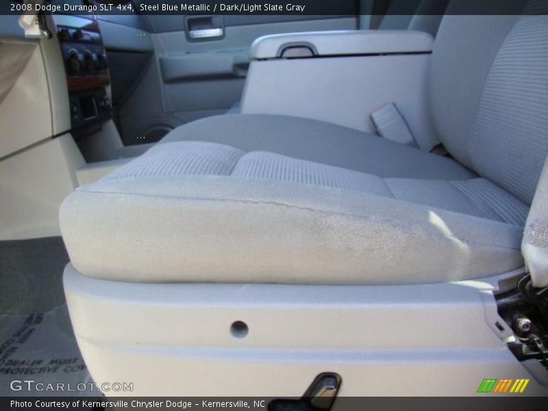 Steel Blue Metallic / Dark/Light Slate Gray 2008 Dodge Durango SLT 4x4