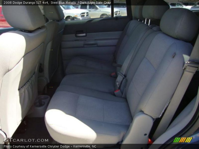 Steel Blue Metallic / Dark/Light Slate Gray 2008 Dodge Durango SLT 4x4