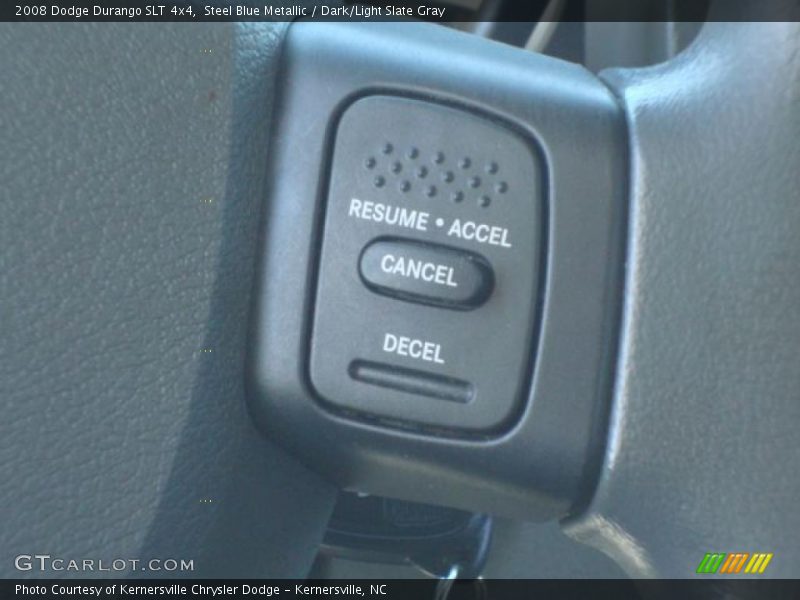 Steel Blue Metallic / Dark/Light Slate Gray 2008 Dodge Durango SLT 4x4