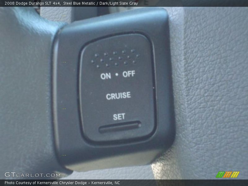 Steel Blue Metallic / Dark/Light Slate Gray 2008 Dodge Durango SLT 4x4