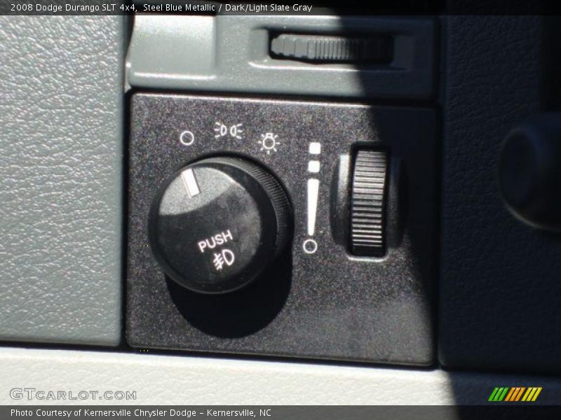 Steel Blue Metallic / Dark/Light Slate Gray 2008 Dodge Durango SLT 4x4