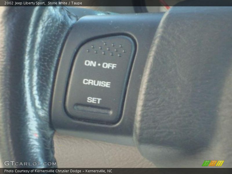 Stone White / Taupe 2002 Jeep Liberty Sport