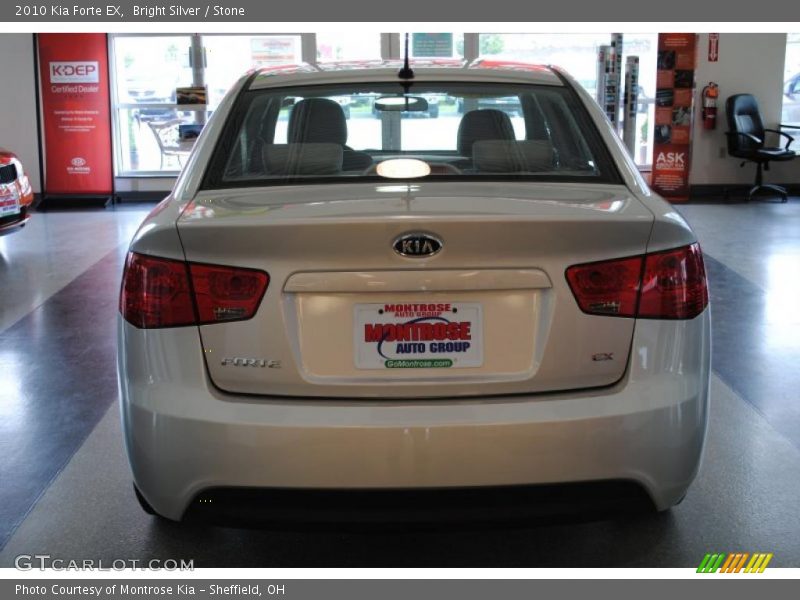 Bright Silver / Stone 2010 Kia Forte EX