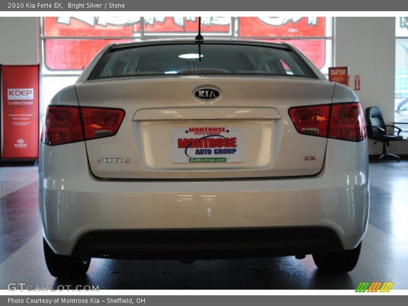 Bright Silver / Stone 2010 Kia Forte EX