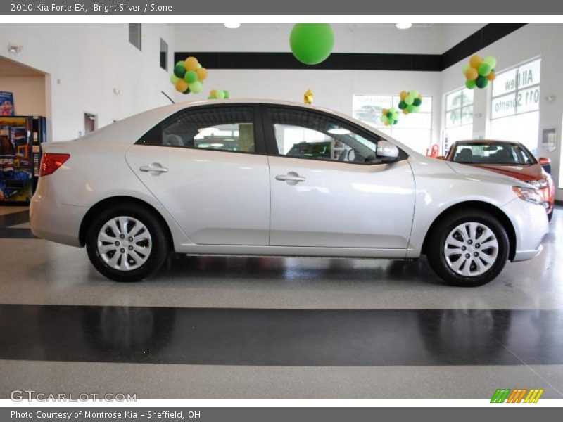 Bright Silver / Stone 2010 Kia Forte EX