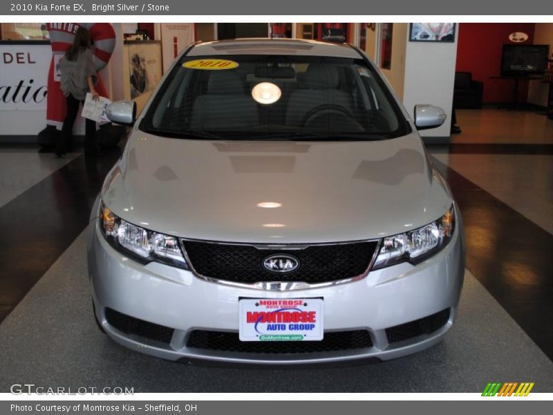 Bright Silver / Stone 2010 Kia Forte EX