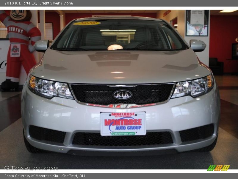 Bright Silver / Stone 2010 Kia Forte EX