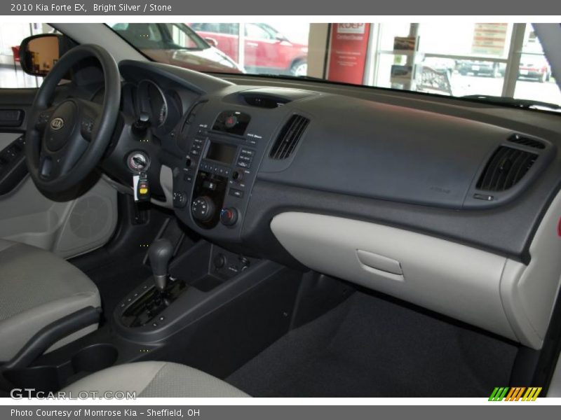 Bright Silver / Stone 2010 Kia Forte EX