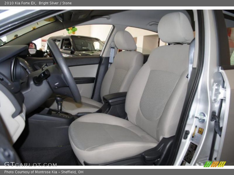 Bright Silver / Stone 2010 Kia Forte EX