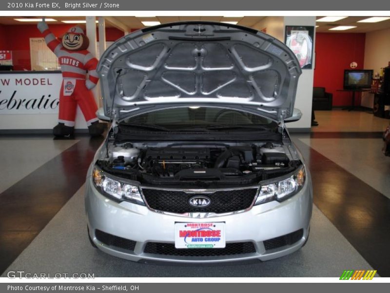 Bright Silver / Stone 2010 Kia Forte EX