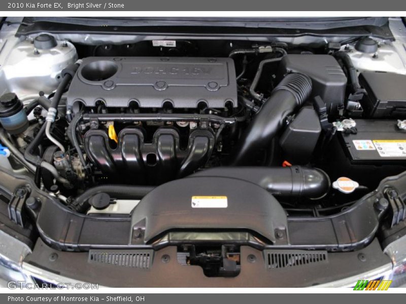 Bright Silver / Stone 2010 Kia Forte EX