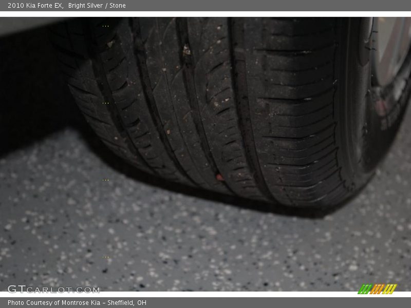 Bright Silver / Stone 2010 Kia Forte EX