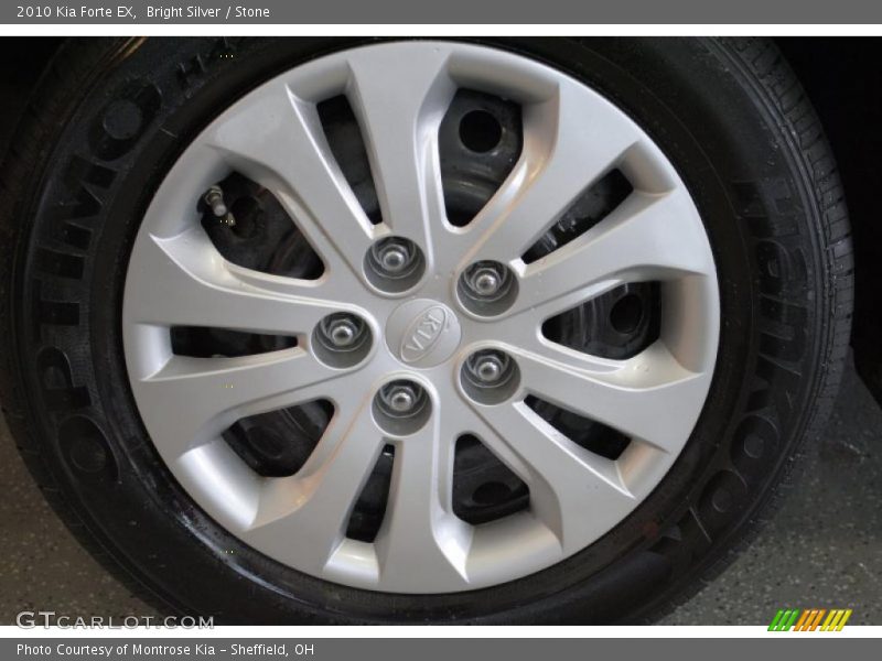 Bright Silver / Stone 2010 Kia Forte EX