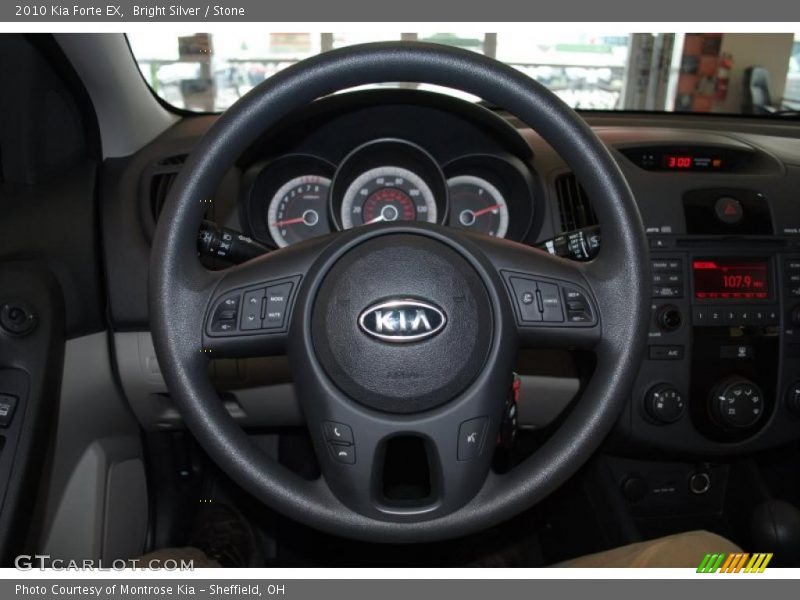 Bright Silver / Stone 2010 Kia Forte EX