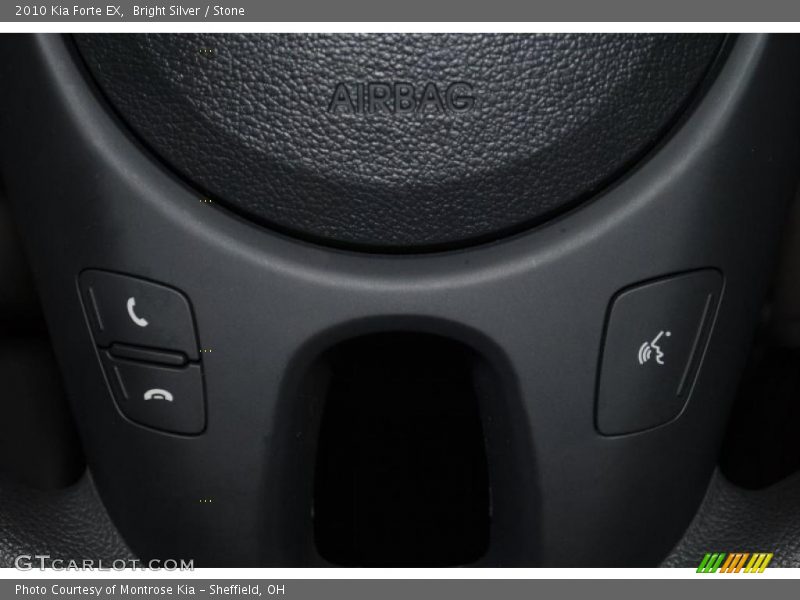 Bright Silver / Stone 2010 Kia Forte EX
