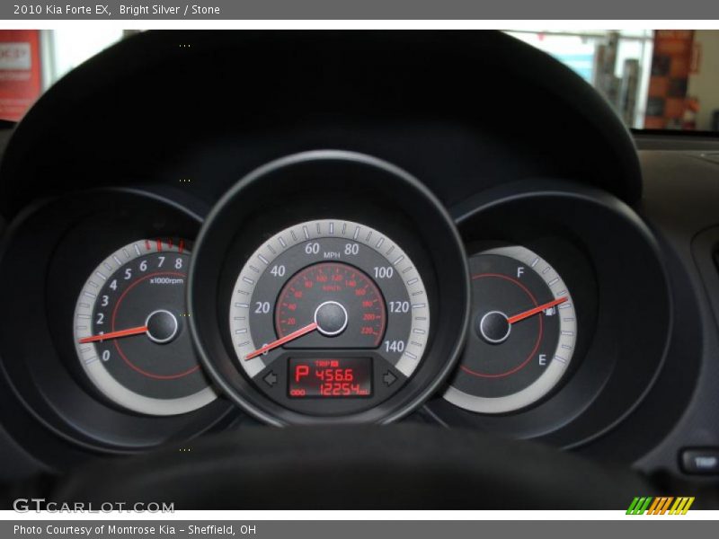 Bright Silver / Stone 2010 Kia Forte EX
