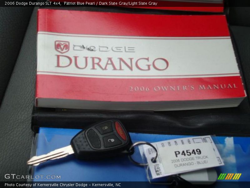 Patriot Blue Pearl / Dark Slate Gray/Light Slate Gray 2006 Dodge Durango SLT 4x4