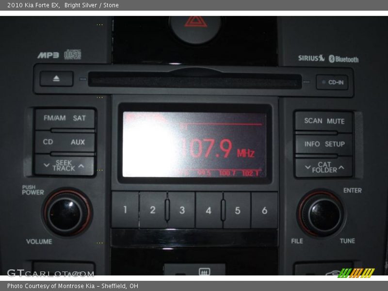 Bright Silver / Stone 2010 Kia Forte EX