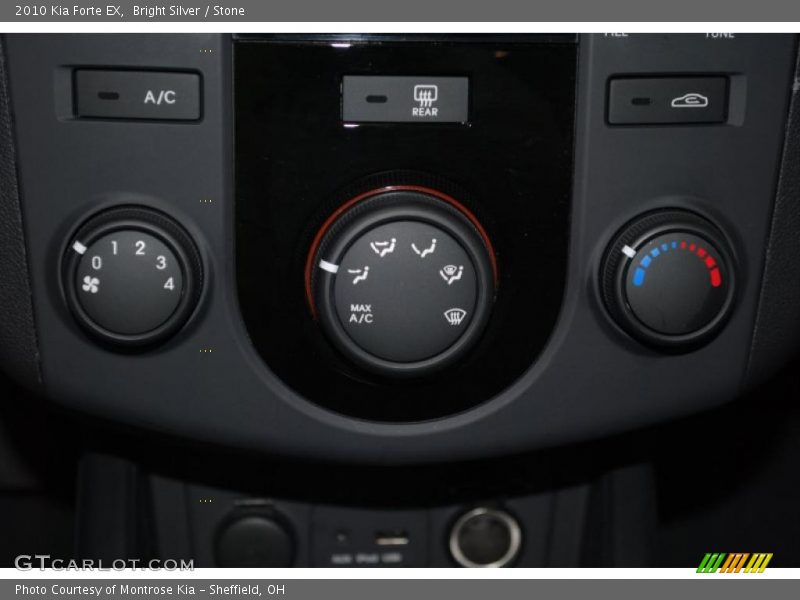 Bright Silver / Stone 2010 Kia Forte EX
