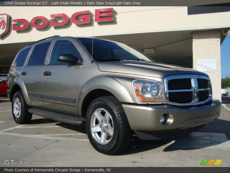 Light Khaki Metallic / Dark Slate Gray/Light Slate Gray 2006 Dodge Durango SLT