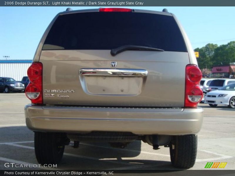 Light Khaki Metallic / Dark Slate Gray/Light Slate Gray 2006 Dodge Durango SLT