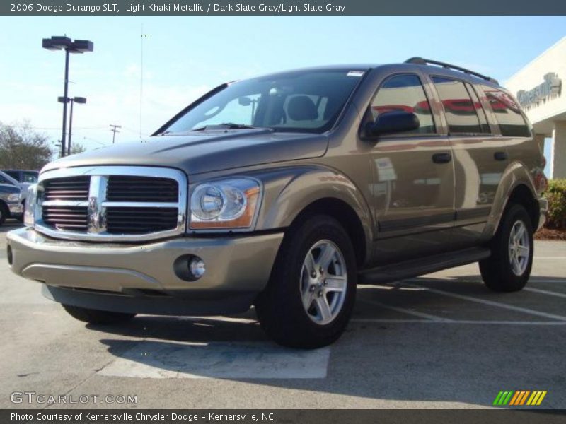 Light Khaki Metallic / Dark Slate Gray/Light Slate Gray 2006 Dodge Durango SLT