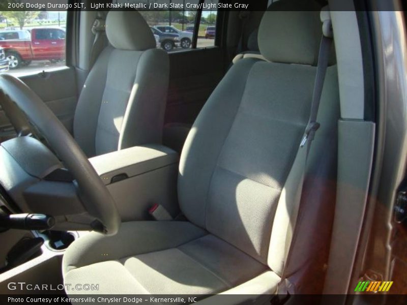 Light Khaki Metallic / Dark Slate Gray/Light Slate Gray 2006 Dodge Durango SLT