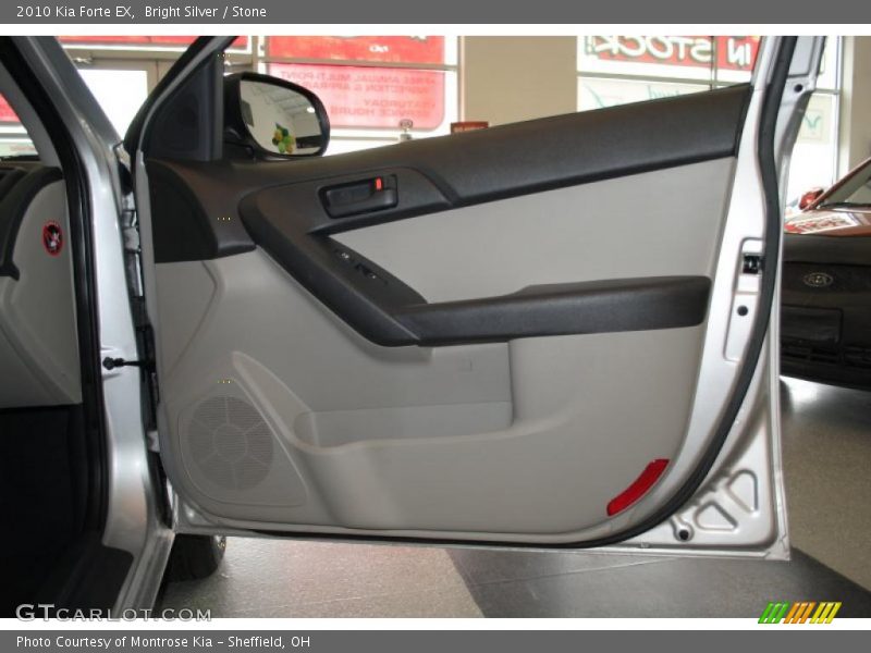 Bright Silver / Stone 2010 Kia Forte EX