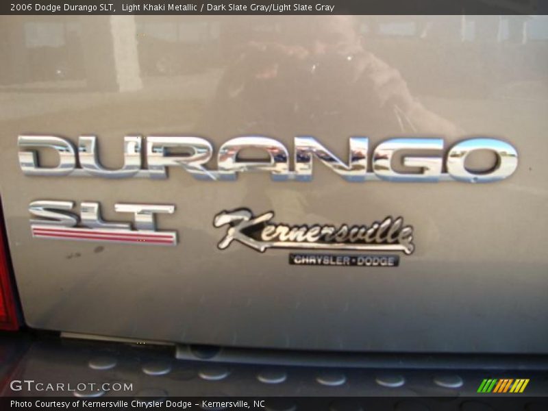 Light Khaki Metallic / Dark Slate Gray/Light Slate Gray 2006 Dodge Durango SLT