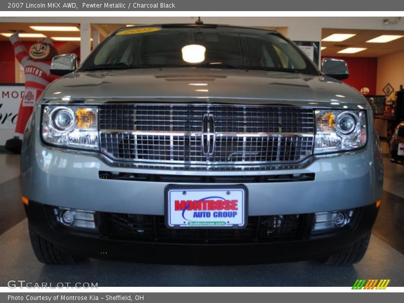 Pewter Metallic / Charcoal Black 2007 Lincoln MKX AWD