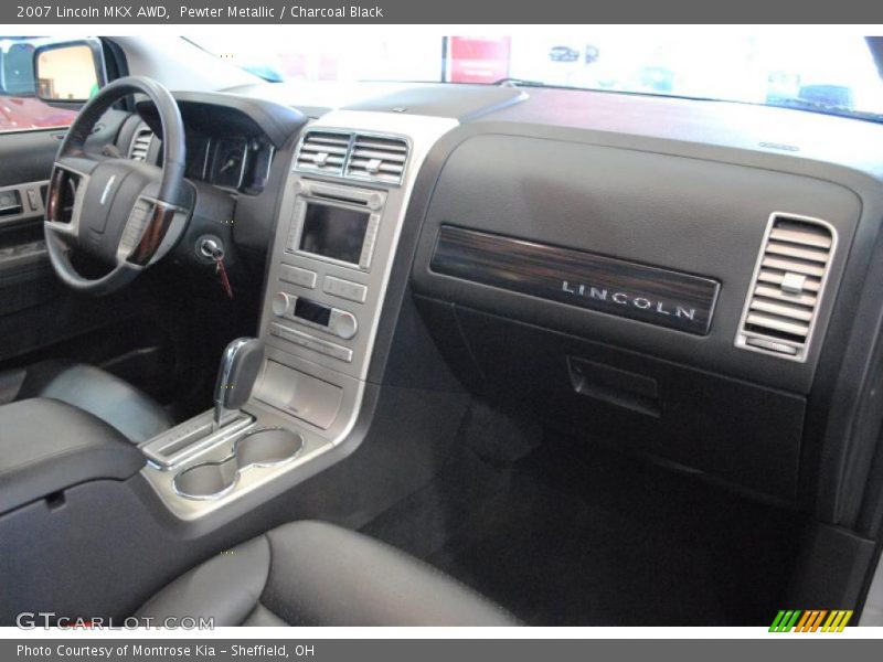 Pewter Metallic / Charcoal Black 2007 Lincoln MKX AWD