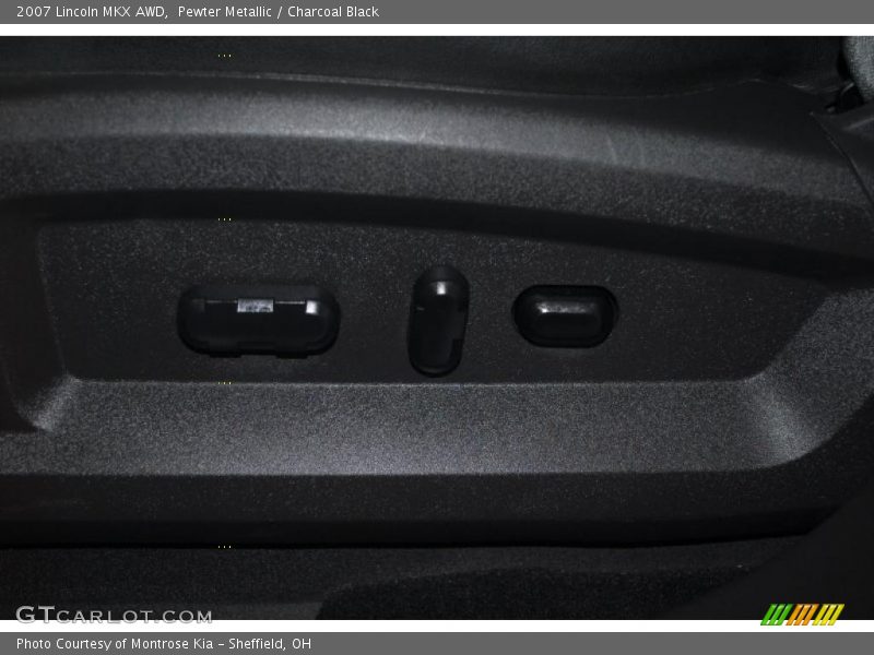 Pewter Metallic / Charcoal Black 2007 Lincoln MKX AWD